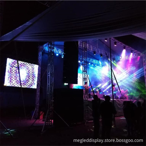 P3.9 Stage Rental LED Display Panel cabinet
